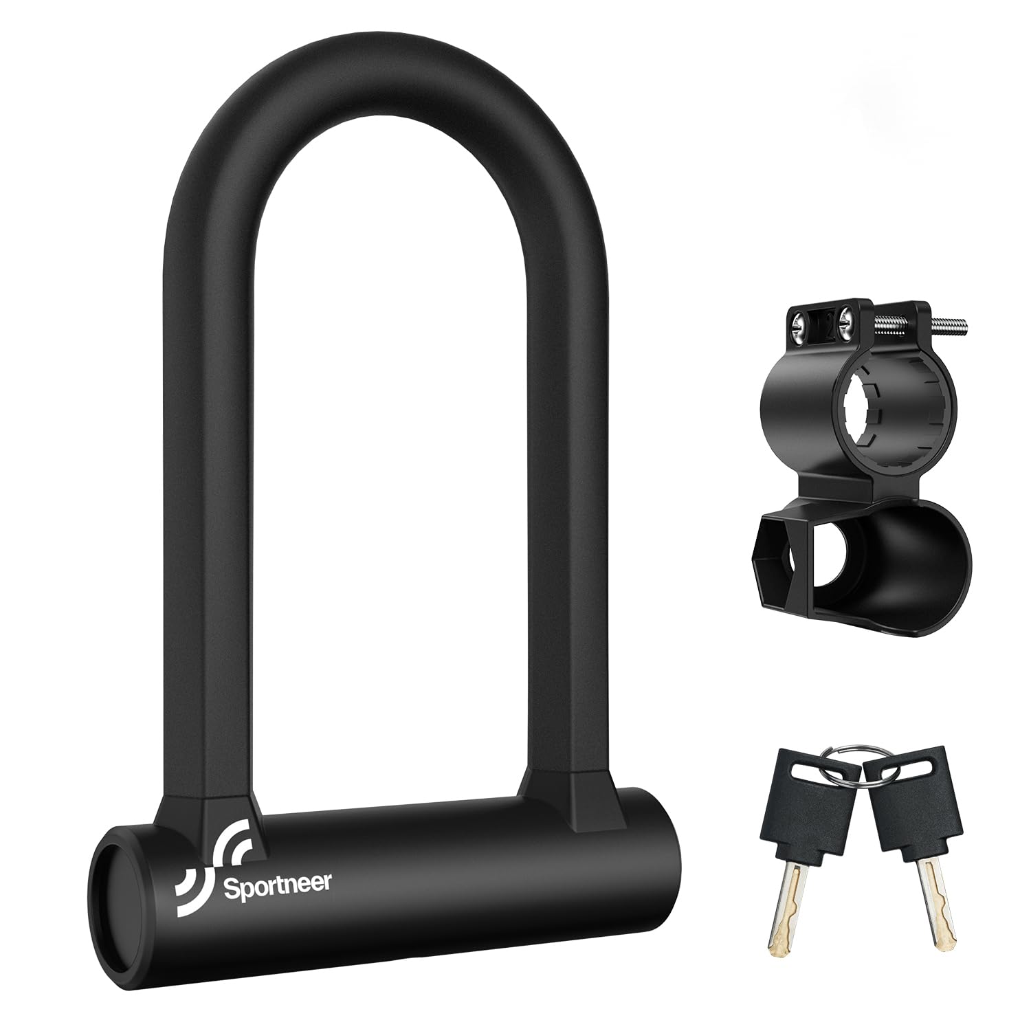 Amazon.co.jp: Sportneer 自転車 鍵 U字ロック 電動アシスト 自転車